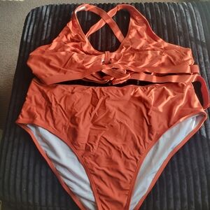Orange Bikini Set